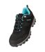 Womens/ladies Mcleod Wide Walking Shoes Charcoal Mountain Warehouse-1