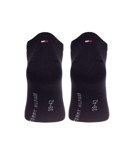 Socquettes Motif/style Rayures Contrastées Homme Noir Tommy Hilfiger