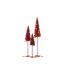 Statuette Déco à LED  Sapin 58cm Rouge-5