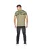 Mens brightling camo polo shirt olive Crosshatch