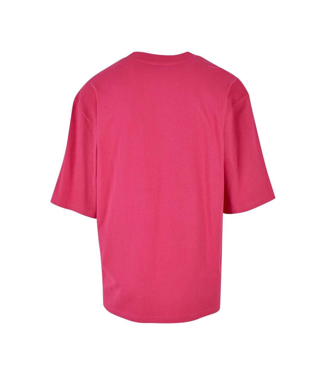 T-shirt Oversize Pour Hommes Rose Hibiscus Build Your Brand-2