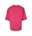 T-shirt Oversize Pour Hommes Rose Hibiscus Build Your Brand-2