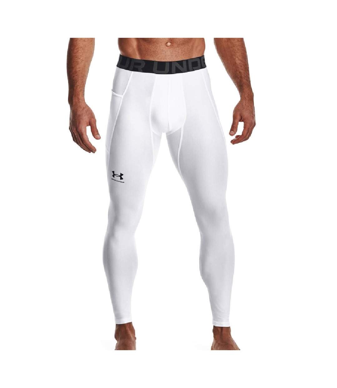 Legging de compression blanc homme under armour hg-1