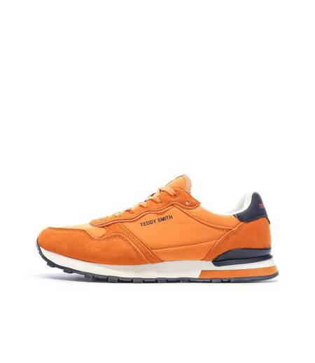 Baskets oranges homme teddy smith 120097