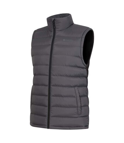 Mens seasons ii padded vest charcoal Mountain Warehouse