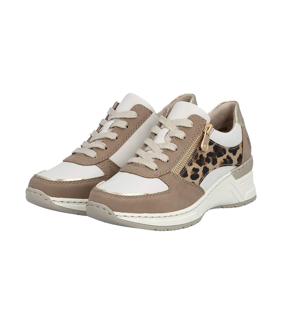 Basket Basse Cuir Rieker Alburi-3