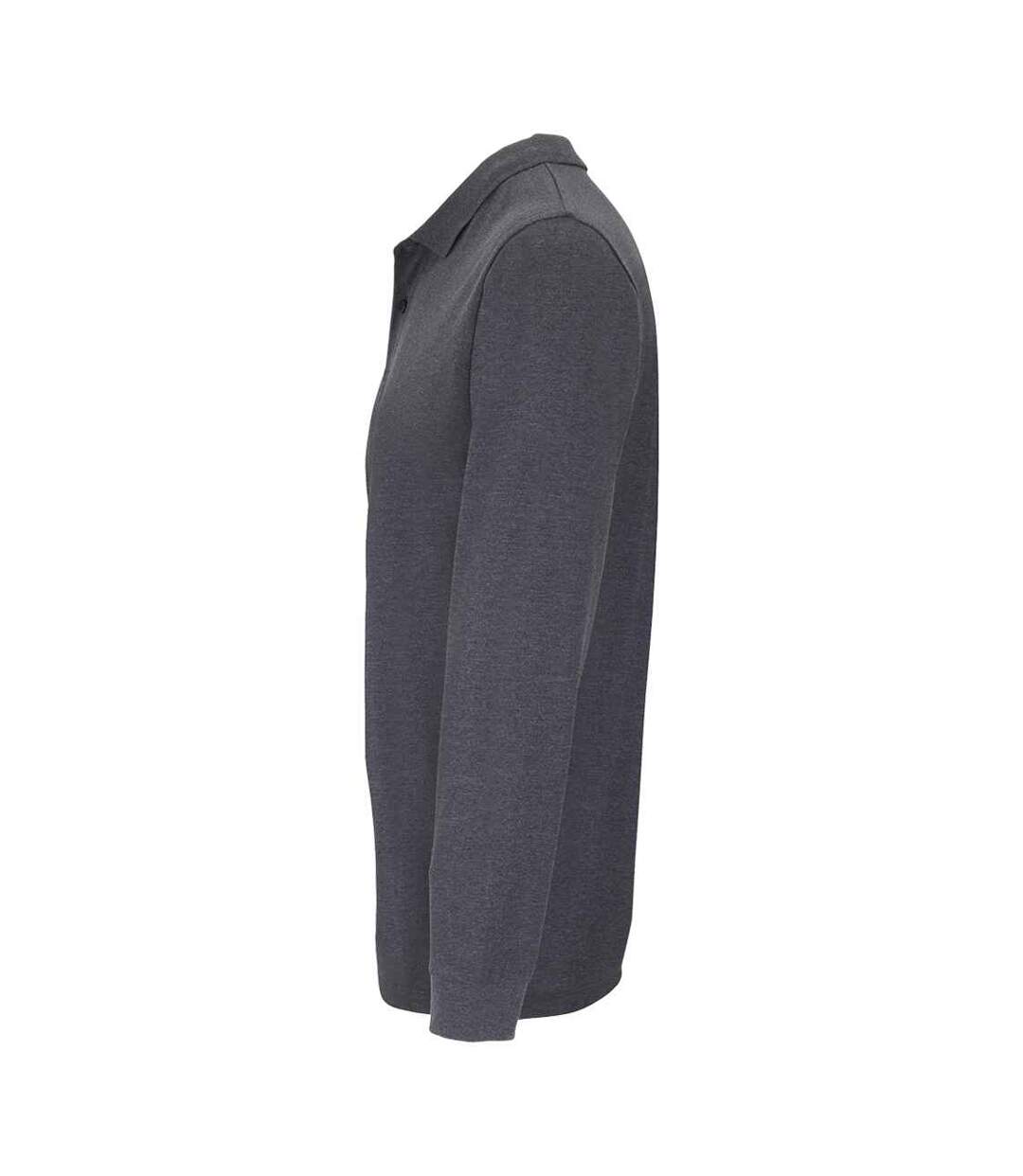Polo Planet Adulte Charbon Chiné SOLS-3