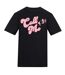Mens Call Me T-shirt Black AWD-1