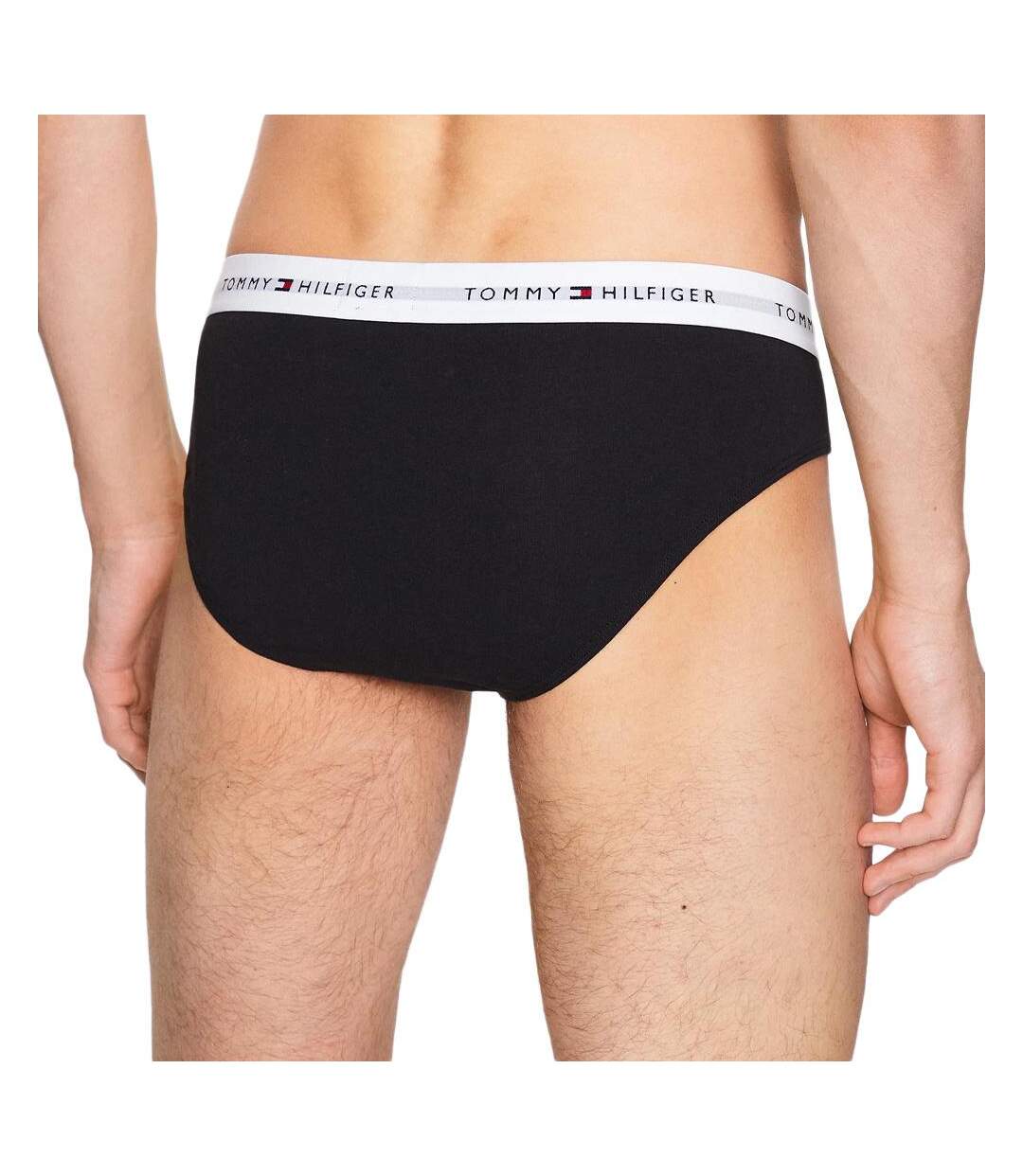 Lot de 5 slips noir homme tommy hilfiger um0um02905-3