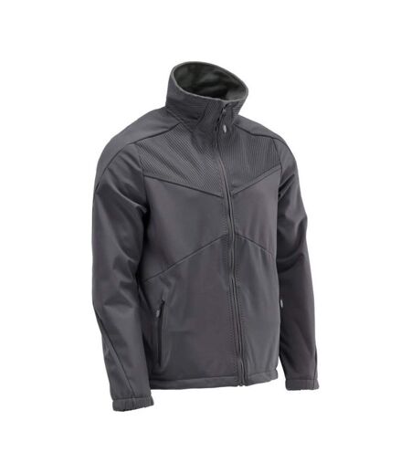 Veste Softshell Customised Homme Gris Pierre Mascot