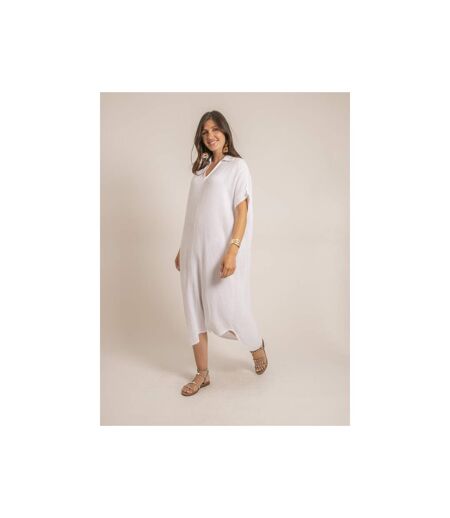 Robe longue gaze de coton IPELOR - Dona X Lisa