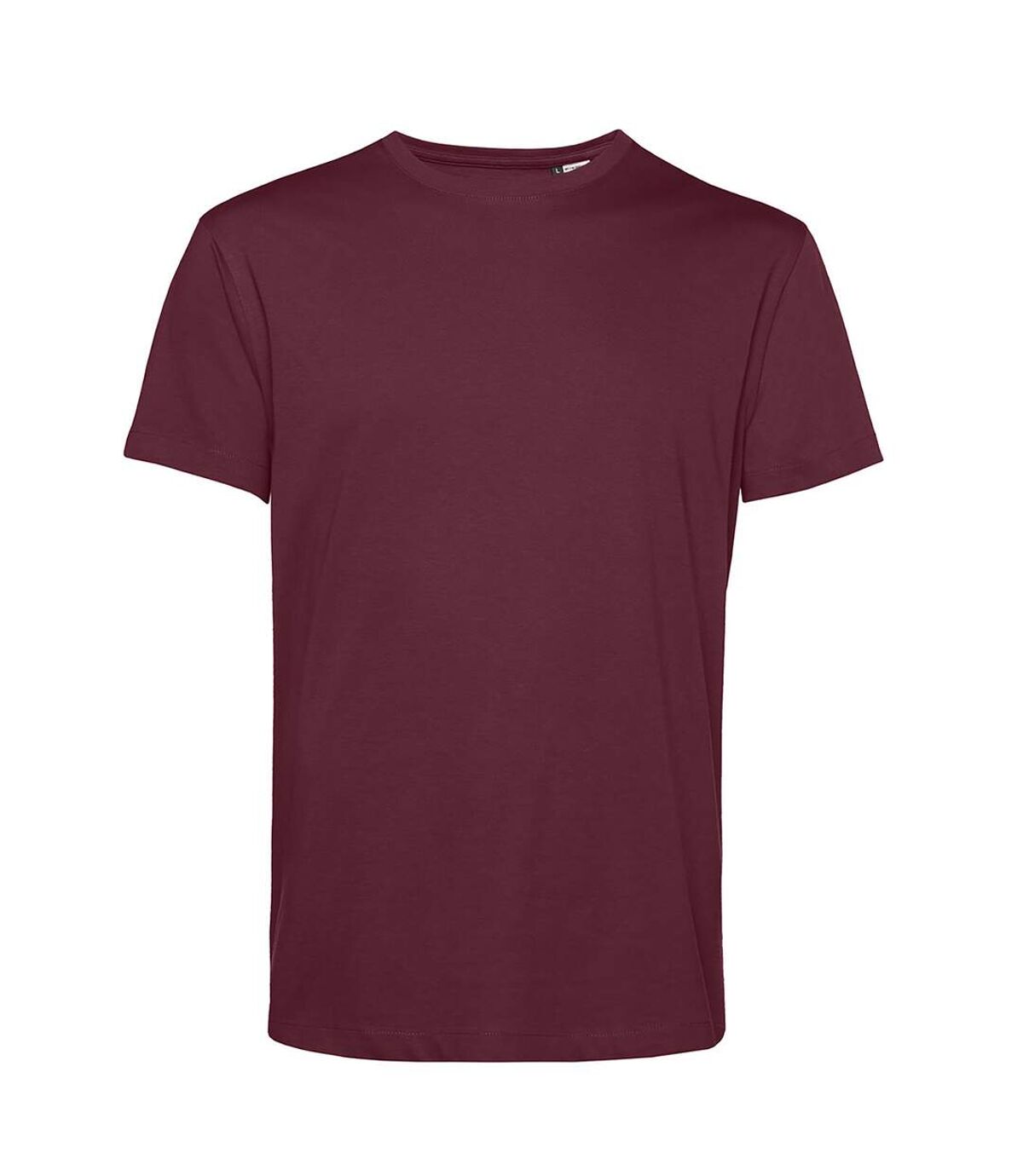 B&C Mens Organic E150 T-Shirt (Burgundy) - UTBC4658