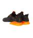 Baskets smitlay mve homme noir / orange Crosshatch-2