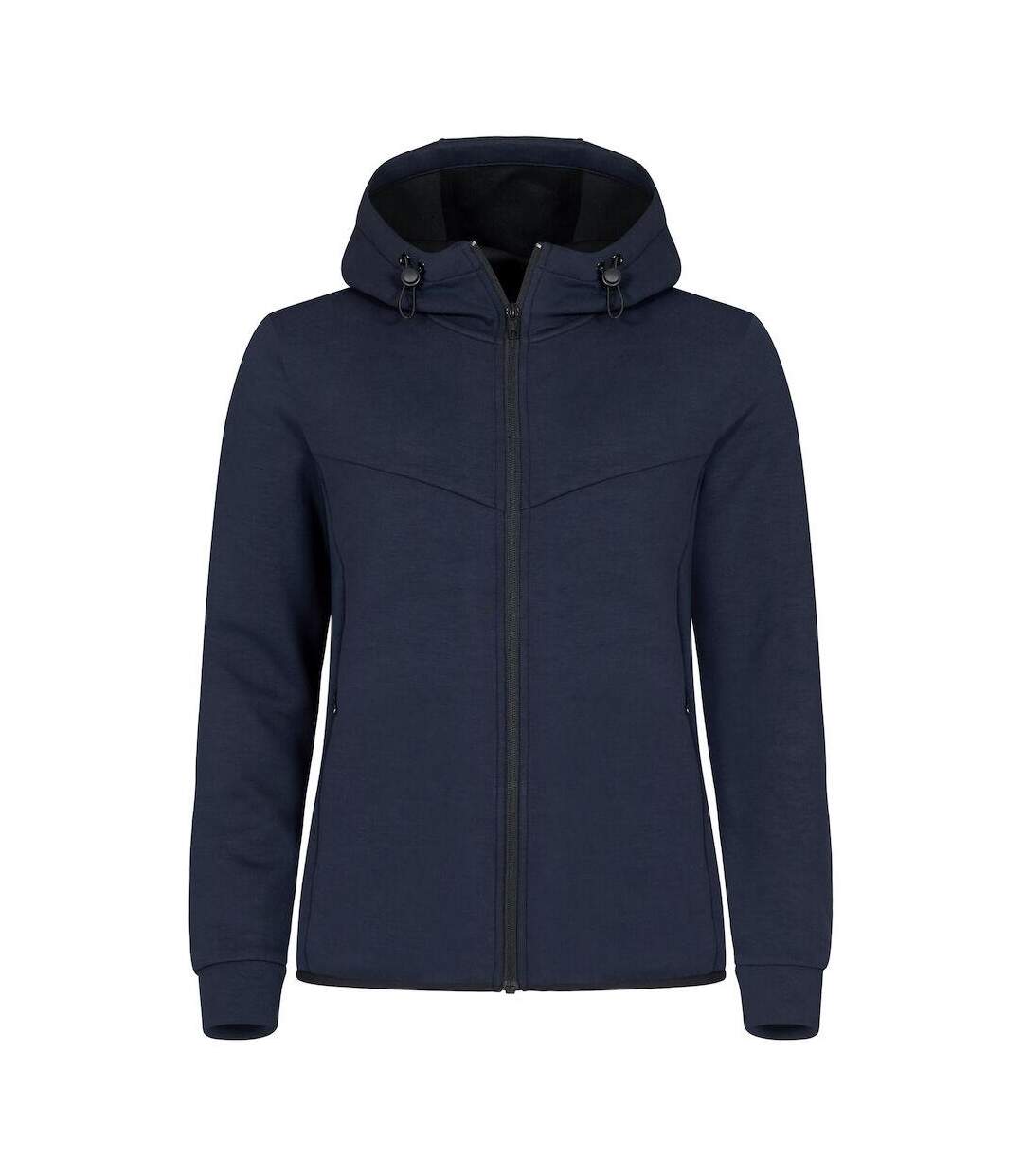 Womens/ladies hayden hoodie dark navy Clique-1