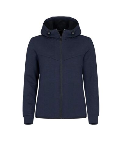 Womens/ladies hayden hoodie dark navy Clique