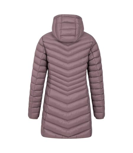 Mountain Warehouse Womens/Ladies Florence Long Padded Jacket (Rose) - UTMW1053