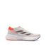 Chaussures de running blanches/roses femme adidas adizeros-2