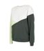 Sweat H4l22 Bld013 Femme Blanc Vert Gris 4F-2
