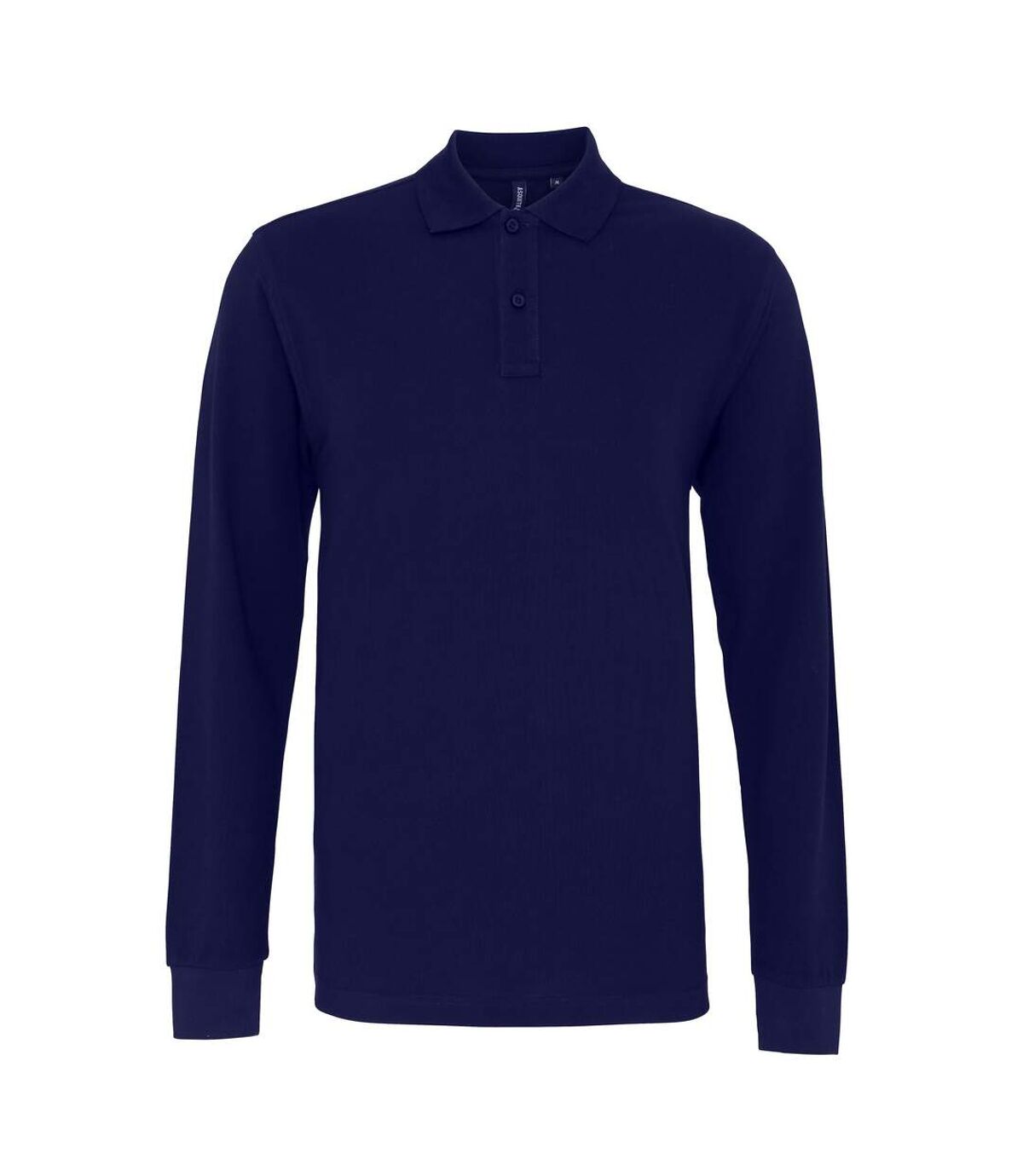 Asquith & Fox Mens Classic Fit Long Sleeved Polo Shirt (Navy)