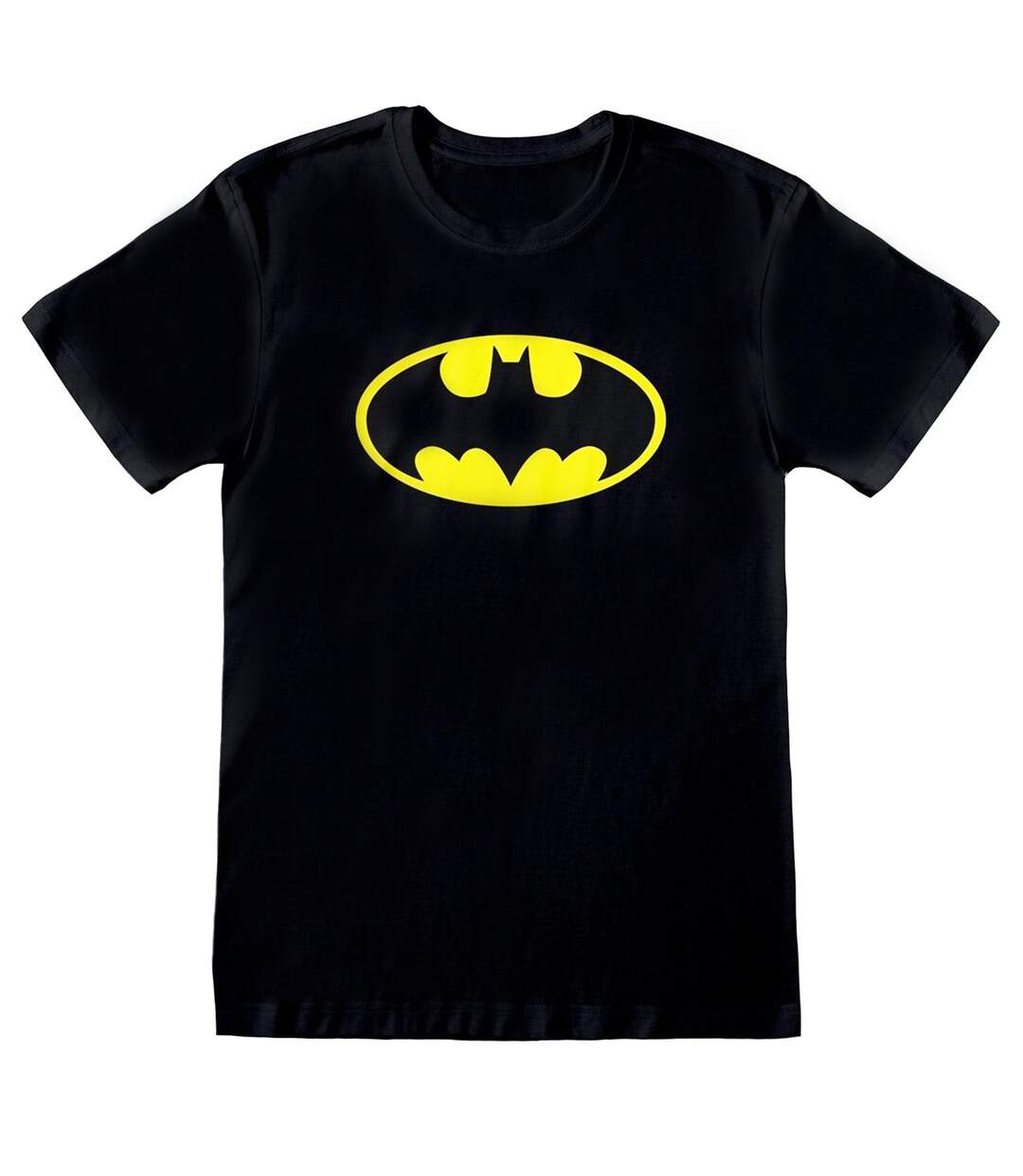 Batman - T-shirt - Adulte (Noir / jaune) - UTHE146-3