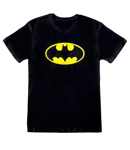 Batman - T-shirt - Adulte (Noir / jaune) - UTHE146