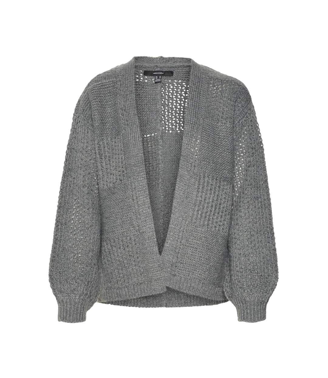 Cardigan Gris Femme Vero Moda Moon - L