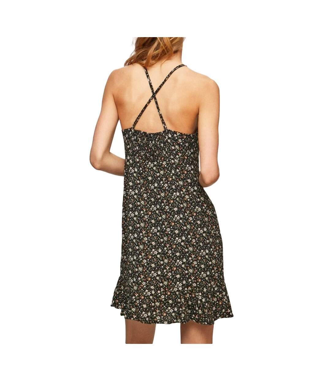 Robe Noire à Motifs Femme Pepe jeans Pospy - L-2