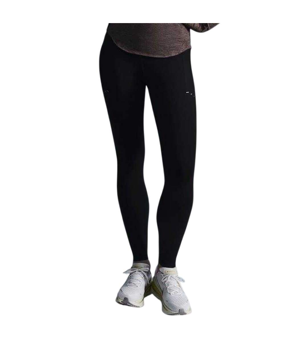 Collants De Course Swift Femme Noir Argenté Nike-2