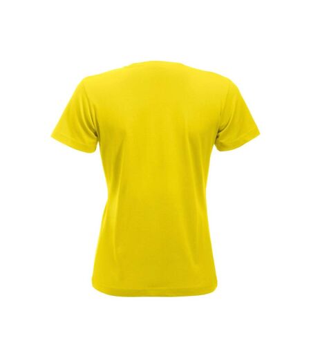 Clique Womens/Ladies New Classic T-Shirt (Lemon) - UTUB253