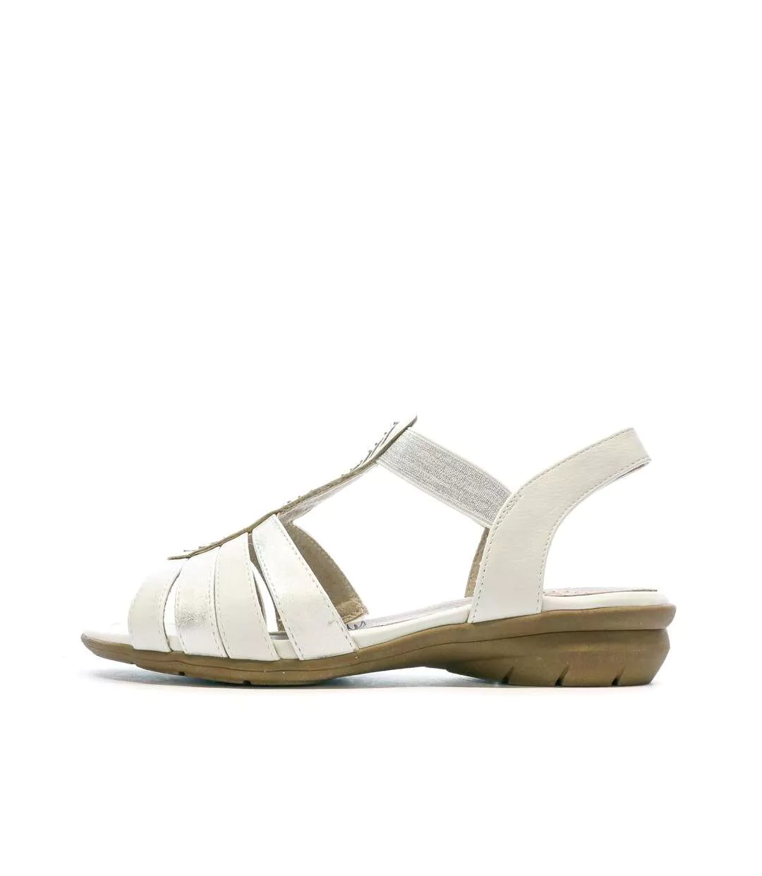 Sandales blanc femme relife jolivia-1