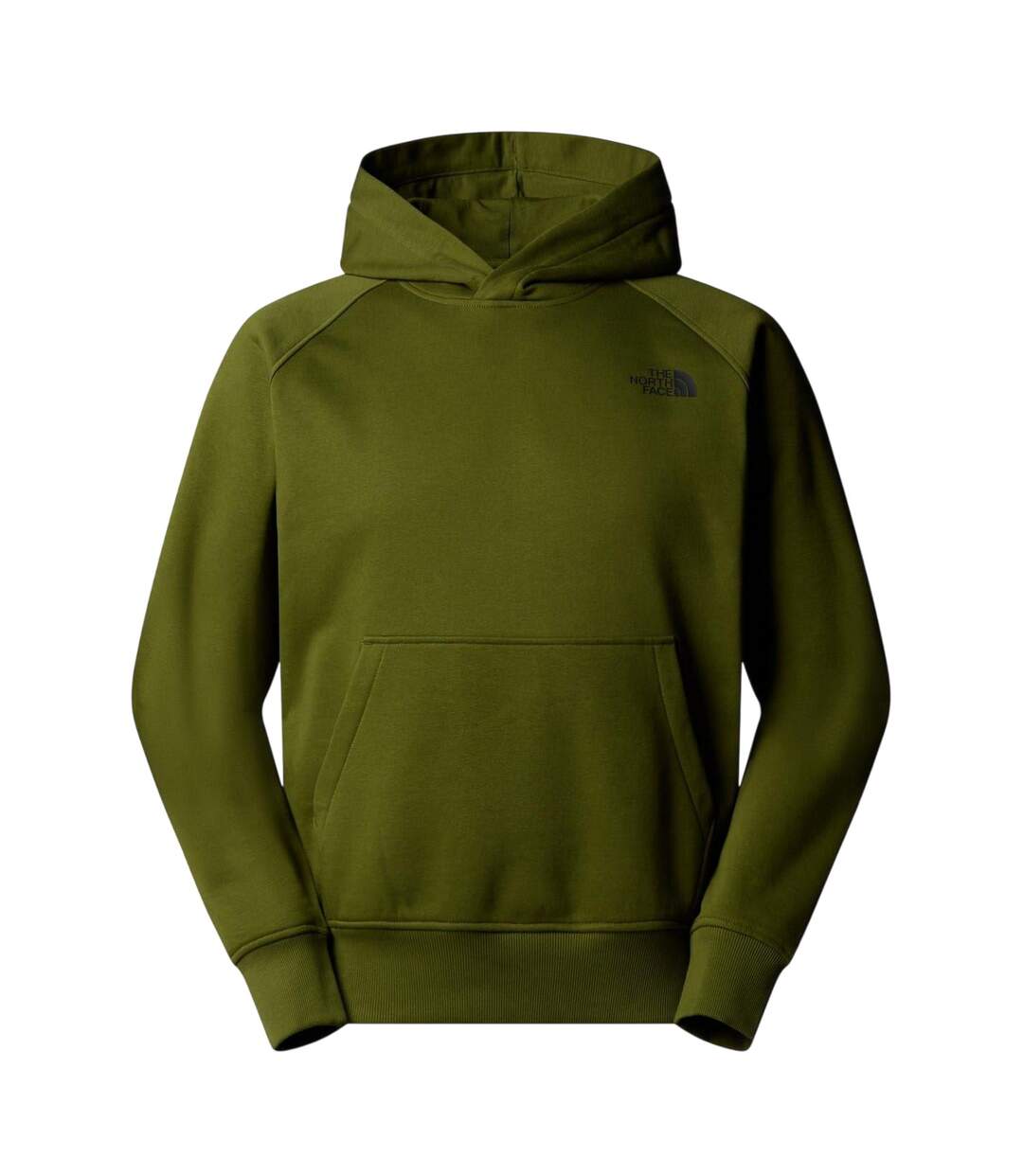 Mens Never Stop Exploring Cotton Pullover Hoodie Woodland Green The North Face-2