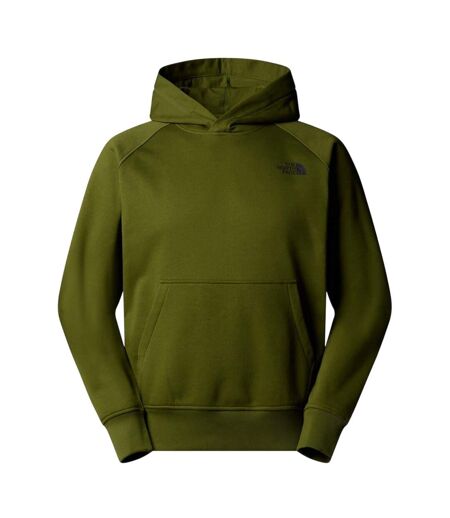 Mens Never Stop Exploring Cotton Pullover Hoodie Woodland Green The North Face