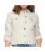 Veste en jean blanche femme only tia dnm-1