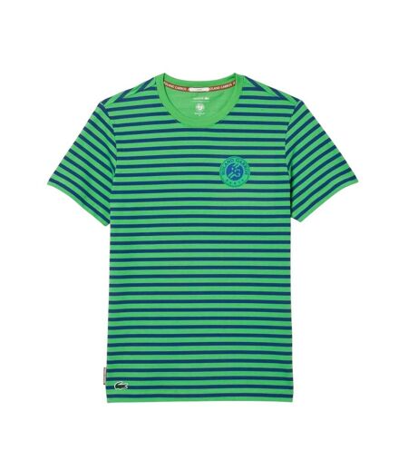 T-shirt Roland Garros Edition Adulte Bleu Lacoste