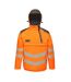 Blouson d´aviateur hi-vis overhead homme orange / gris Tactical Threads