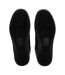 Womens/ladies Retro Leather Basketball Trainers Black Tommy Jeans-4