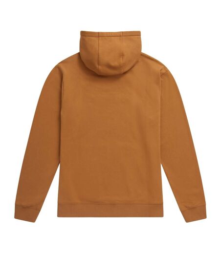 Mens Driver Logo Organic Hoodie Mustard Animal