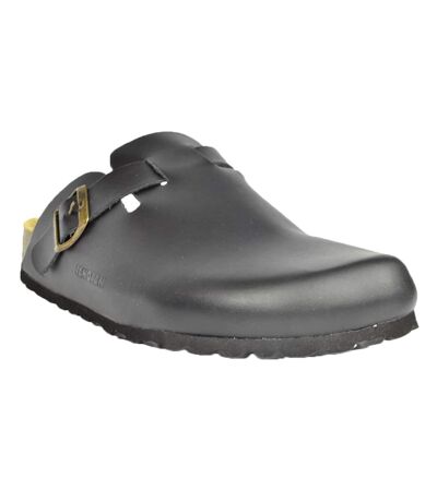 Sanosan Mens Berlin Nappa Leather Sandals (Black) - UTBS3039
