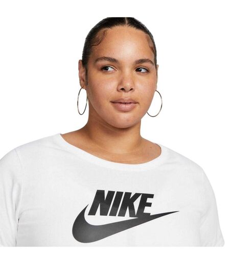 T-shirt Essential Femme Blanc Noir Nike