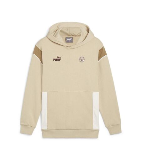 Manchester City Sweat Beige Homme Puma Hoo - L