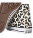 Womens/ladies Classic Hi Leopard Print Flat High Top Trainers Leopard Converse-4