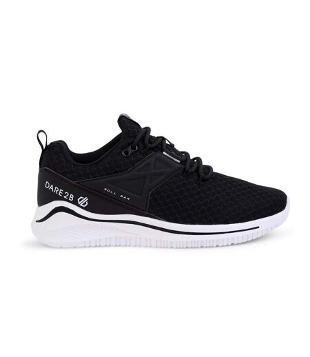 Dare 2B Womens/Ladies Plyo Sneakers (Black/White) - UTRG6034
