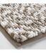 Tapis de Bain Friza 45x75cm Sable & Marron-3