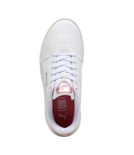 Baskets Carina 2.0 Girlpower Femme Blanc Puma