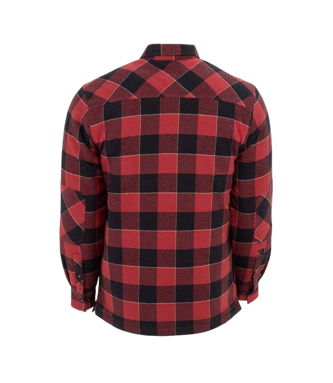 Chemise Motif/style À Carreaux Lumber Homme Rouge Noir Dunlop-2