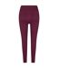 Legging Femme Pourpre USA-3