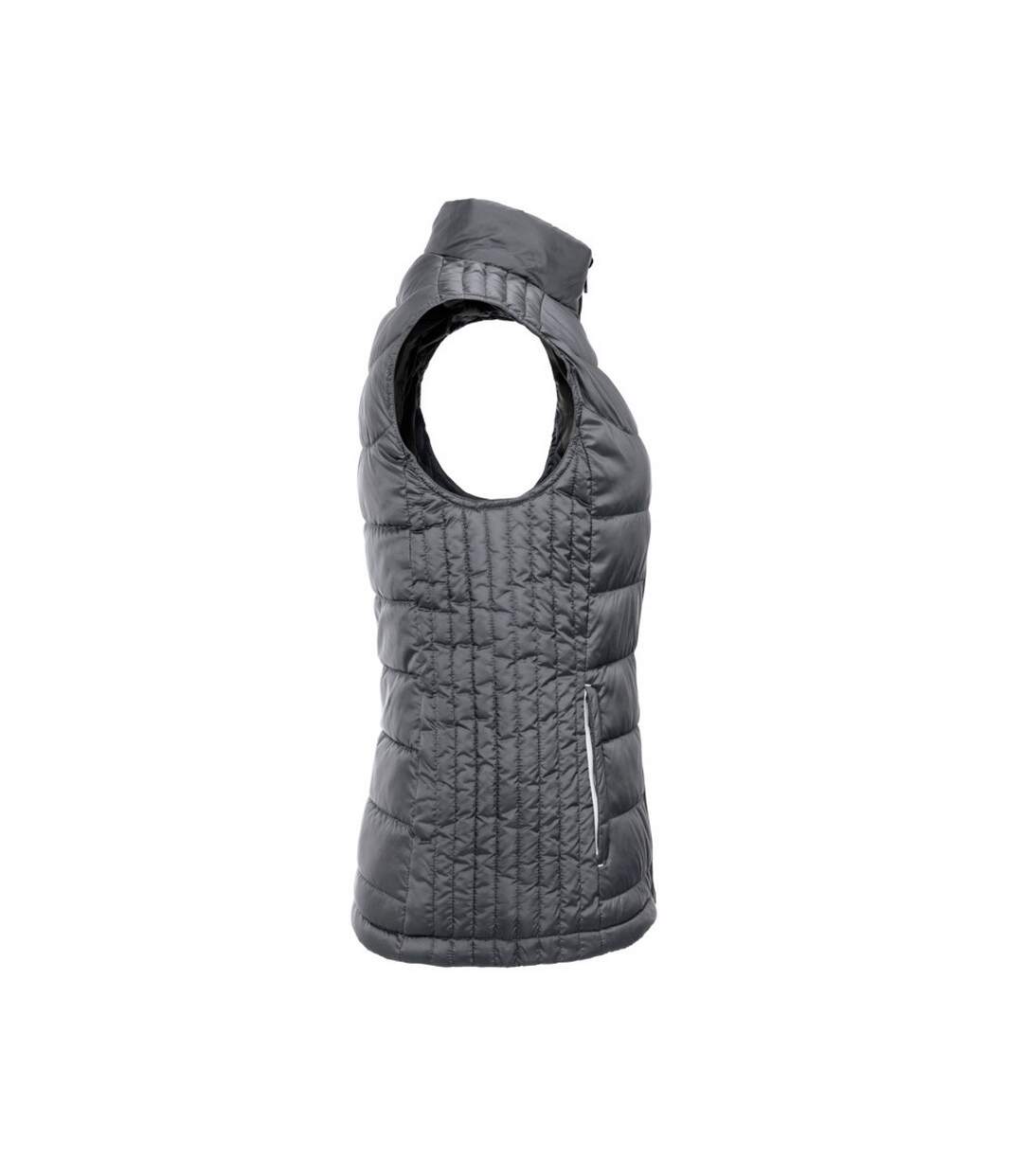 Veste Sans Manches Nano Femme Gris Foncé Russell-3