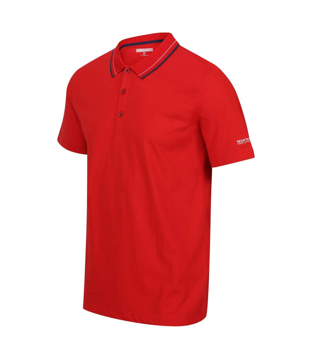Polo Forley Homme Rouge Danger Regatta-4