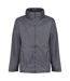 Mens classic waterproof jacket seal grey Regatta