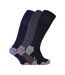 Sock Snob - 3 paires de chaussettes de travail longues et hautes pour hommes-1